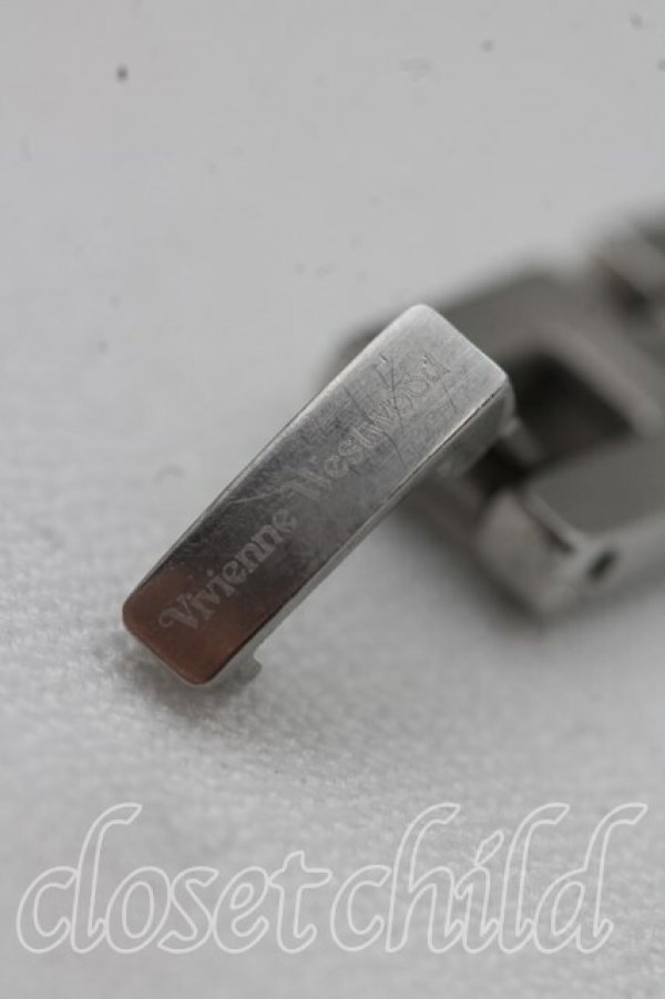 画像6: ヴィヴィアンウエストウッド 中古 / ダイアモンドシェルウォッチ  シルバー  H-26-06-14-006-ac-OD-ZH (6)
