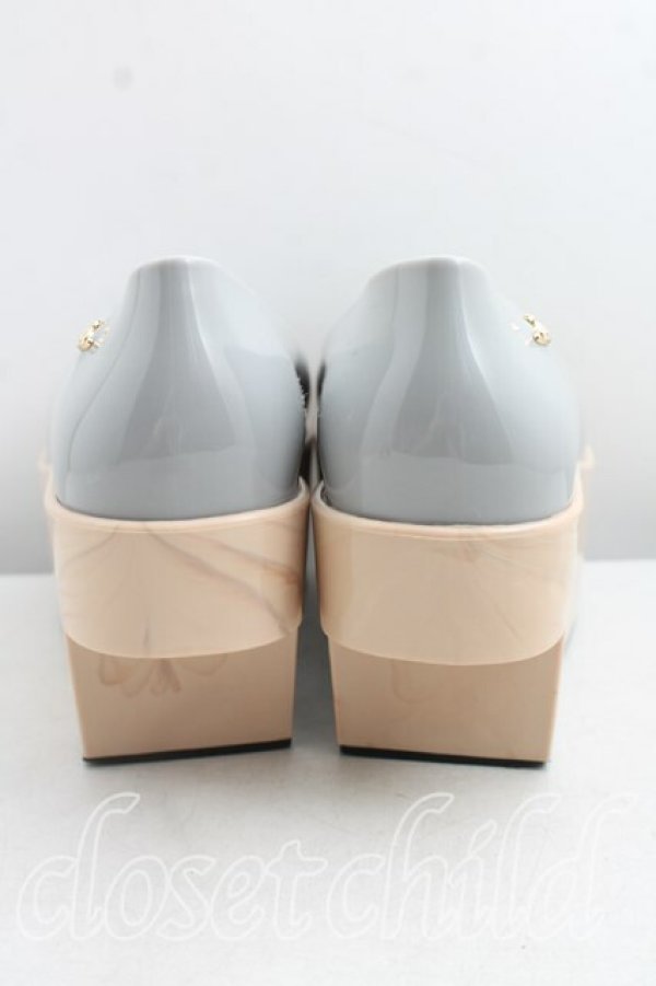 画像4: ヴィヴィアンウエストウッド×Melissa 中古 / メリッサ　ロッキンホースバレリーナ 37（24.5cm相当） 灰  H-26-06-14-015-sh-OD-ZH (4)