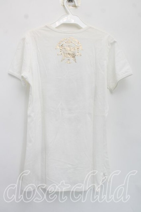 画像2: ヴィヴィアンウエストウッド 中古 / ウィングハートTシャツ M 白  H-26-06-14-019-ts-OD-ZH (2)