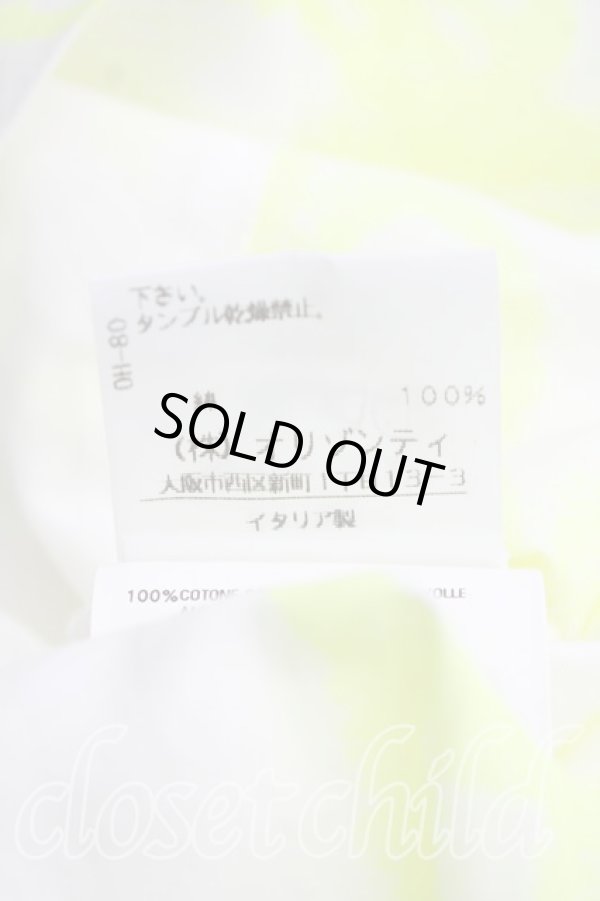 画像5: ヴィヴィアンウエストウッド 中古 / シグニチャーptカットソー 40（9号相当） 白ｘ蛍光黄緑  H-26-06-21-028-to-OD-ZH (5)