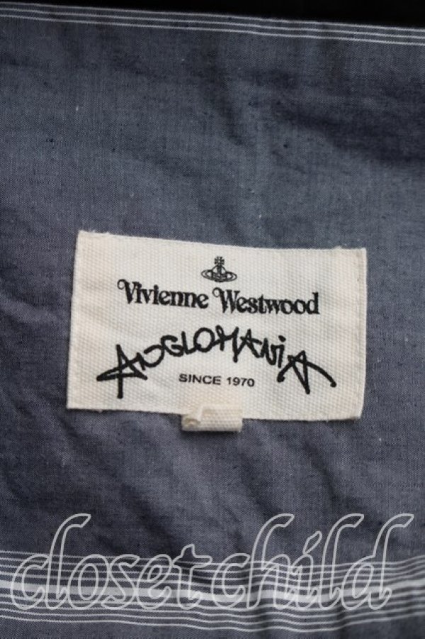 画像3: ANGLOMANIA 中古 / ハイウエスト切替ハーフパンツ 38（M相当） 黒  H-26-06-21-029-pa-OD-ZH (3)