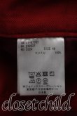 画像4: ヴィヴィアンウエストウッド MAN 中古 / バイカラートラウザー 48（メンズL相当） 赤  H-26-06-21-006-pa-OD-ZH (4)