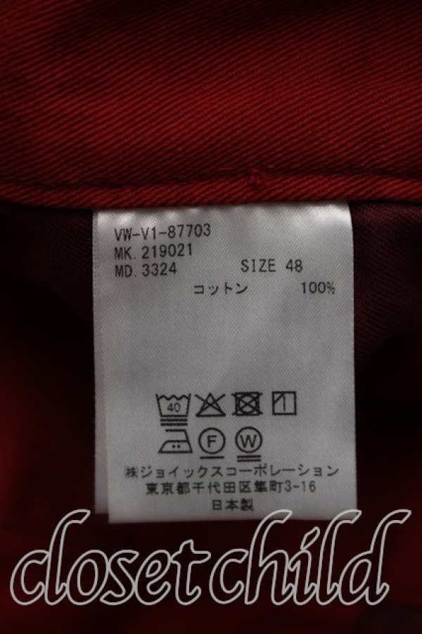 画像4: ヴィヴィアンウエストウッド MAN 中古 / バイカラートラウザー 48（メンズL相当） 赤  H-26-06-21-006-pa-OD-ZH (4)