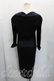 画像2: ヴィヴィアンウエストウッド 中古 / タイフロントボタンダウンワンピース 1（7号相当） 黒  H-26-06-21-010-op-OD-ZH (2)