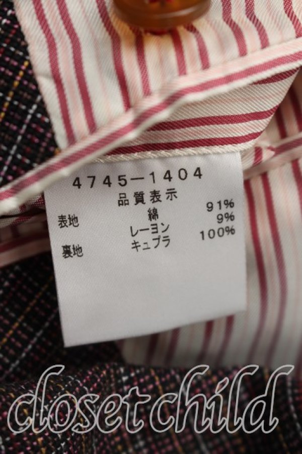 画像4: ヴィヴィアンウエストウッド MAN 中古 / シングルジャケット 46（メンズM相当） 茶  H-26-06-21-013-jc-OD-ZH (4)