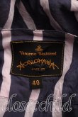 画像3: ANGLOMANIA 中古 / ストライプカバーオールシャツ 40（7号相当） 紺ｘピンク  H-26-06-28-019-bl-OD-ZH (3)