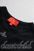 画像6: ヴィヴィアンウエストウッド 中古 / カラーオーブ刺繍Tシャツ M 黒  H-26-06-28-022-ts-OD-ZH (6)