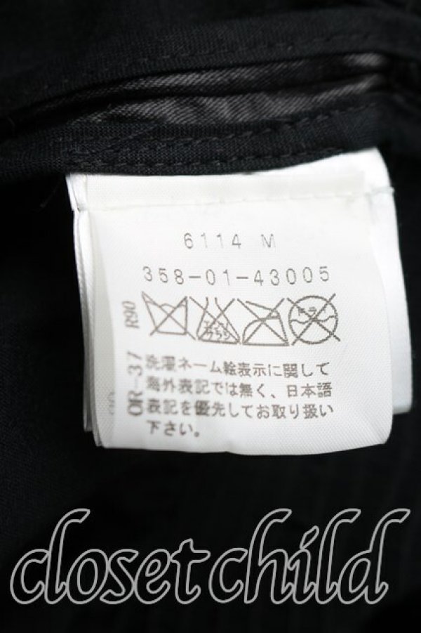 画像4: ANGLOMANIA 中古 / スタンドカラージップブルゾン 40（9号相当） 黒  H-26-06-28-006-jc-OD-ZH (4)