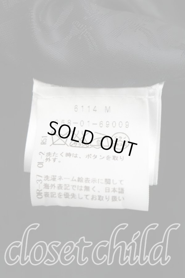 画像4: ANGLOMANIA 中古 / フロントアシメコート 40（9号相当） 黒  H-26-06-28-008-co-OD-ZH (4)