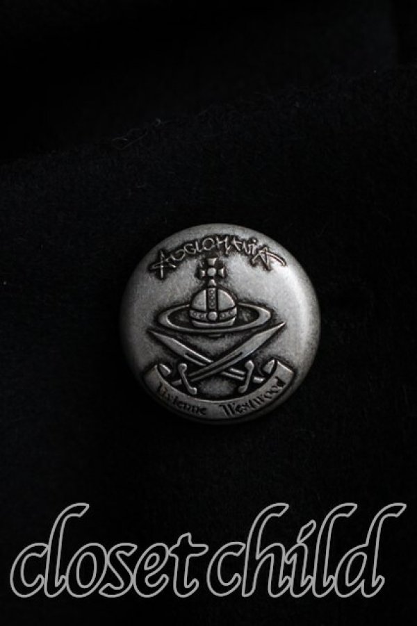 画像6: ANGLOMANIA 中古 / フロントアシメコート 40（9号相当） 黒  H-26-06-28-008-co-OD-ZH (6)
