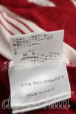 画像5: ANGLOMANIA 中古 / ボーダー変形カットソーワンピ M 赤ｘ生成  H-26-06-28-011-op-OD-ZH (5)