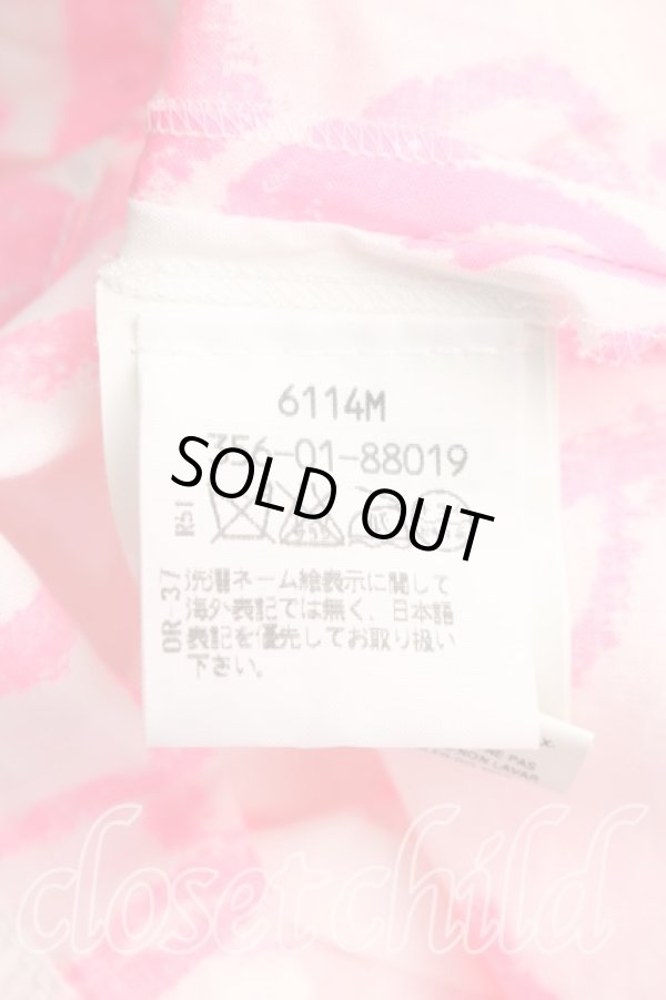 画像4: ヴィヴィアンウエストウッド 中古 / シグニチャーptシャツ II(9号相当） 白ｘピンク  H-26-06-28-015-bl-OD-ZH (4)