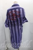 画像2: ヴィヴィアンウエストウッド 中古 / T.F.T.Lガーゼシャツ UK12（11号相当） 紫  H-26-06-28-018-bl-OD-ZH (2)