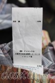 画像5: ヴィヴィアンウエストウッド 中古 / パッチワークシャツ 40（L相当） 青ｘ緑  H-26-07-05-022-bl-OD-ZH (5)