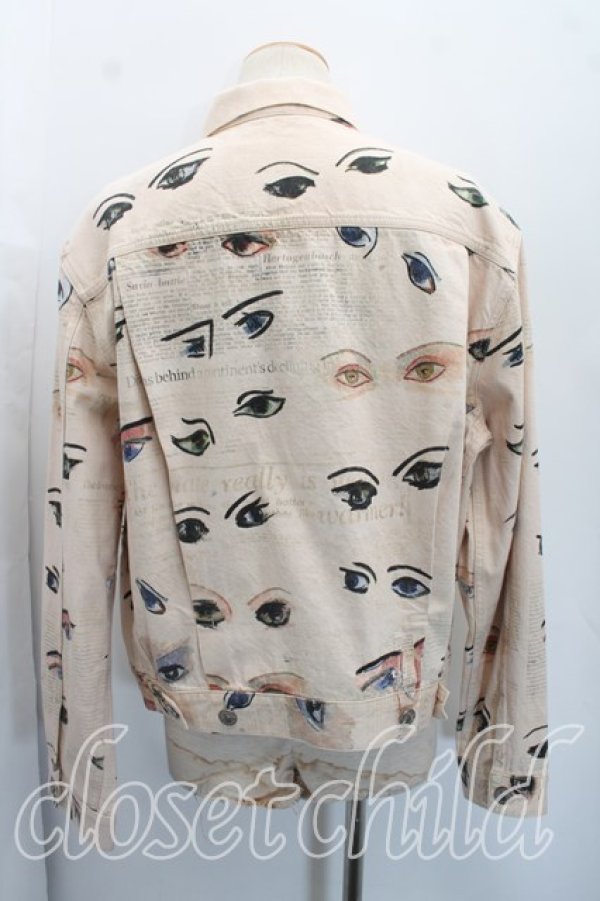 画像2: ヴィヴィアンウエストウッド 中古 / EYES MARLENE ジャケット L ベージュ  H-26-07-05-001-jc-OD-ZH (2)