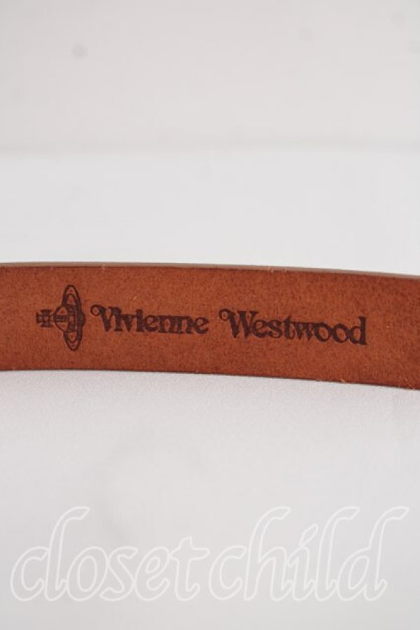 画像3: ヴィヴィアンウエストウッド 中古 / ナローベルト  茶  H-26-07-05-062-gd-OD-ZH (3)