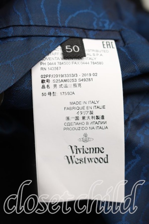 画像4: ヴィヴィアンウエストウッド MAN 中古 / ダブルコート 50（メンズL相当） 黒  H-26-07-05-009-co-OD-ZH (4)