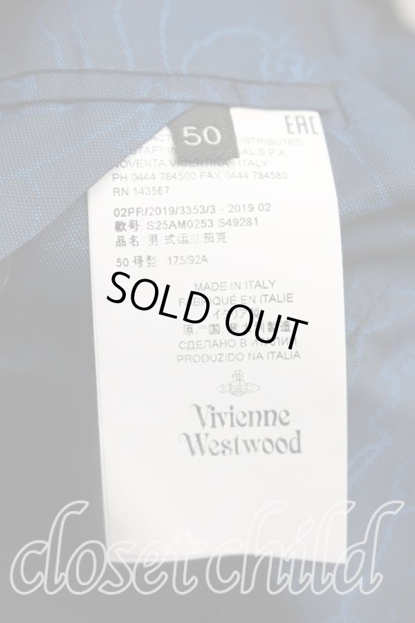 画像4: ヴィヴィアンウエストウッド MAN 中古 / ダブルコート 50（メンズL相当） 黒  H-26-07-05-009-co-OD-ZH (4)