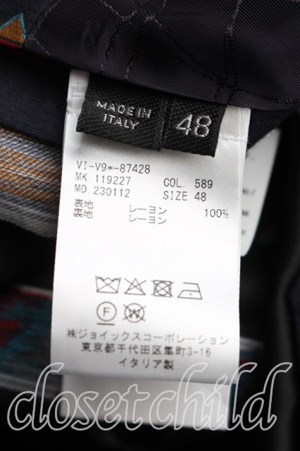画像4: ヴィヴィアンウエストウッド 中古 / リラックスDBジャケット 48（メンズL相当） 赤ｘ紺  H-26-07-05-002-jc-OD-ZH (4)