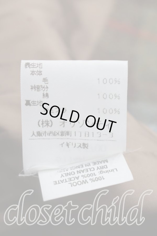 画像5: ヴィヴィアンウエストウッド 中古 / ハリスツイードラブジャケット 3（11号相当） 水色ｘ茶  H-26-07-19-001-jc-OD-ZH (5)