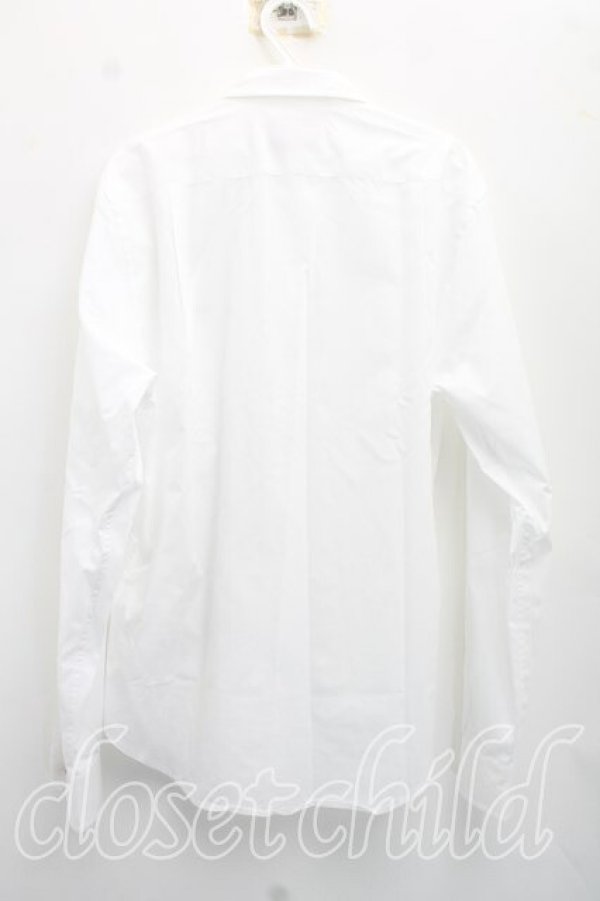 画像2: ヴィヴィアンウエストウッド MAN 中古 / オーブ刺繍シャツ 46（M相当） 白  H-26-07-19-010-bl-OD-ZH (2)