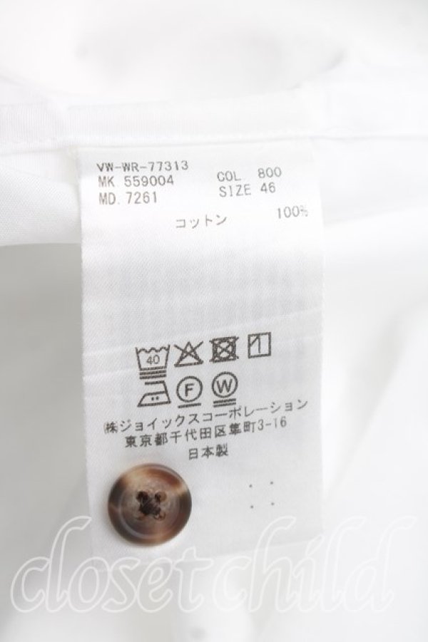 画像4: ヴィヴィアンウエストウッド MAN 中古 / オーブ刺繍シャツ 46（M相当） 白  H-26-07-19-010-bl-OD-ZH (4)