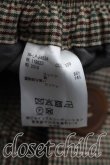 画像4: ヴィヴィアンウエストウッド MAN 中古 / ギンガムチェックパンツ 46（メンズM相当） カーキ  H-26-07-19-012-pa-OD-ZH (4)