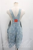 画像2: 【Vintageオークション】ヴィヴィアンウエストウッド 中古 / オーブ総柄デニムサロペット M インディゴ  H-26-07-25-019-op-IN-ZH (2)