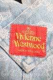 画像3: 【Vintageオークション】ヴィヴィアンウエストウッド 中古 / オーブ総柄デニムサロペット M インディゴ  H-26-07-25-019-op-IN-ZH (3)