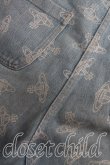 画像9: 【Vintageオークション】ヴィヴィアンウエストウッド 中古 / オーブ総柄デニムサロペット M インディゴ  H-26-07-25-019-op-IN-ZH (9)