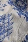 画像7: 【Vintageオークション】ヴィヴィアンウエストウッド 中古 / トワレ柄パジャマパンツ L 生成ｘ青  H-26-07-25-020-pa-OD-ZH (7)