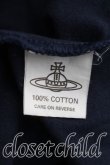 画像4: 【Vintage放出】ヴィヴィアンウエストウッド 中古 / ミルキーウェイTシャツ L 紺  H-26-07-25-024-ts-OD-ZH (4)