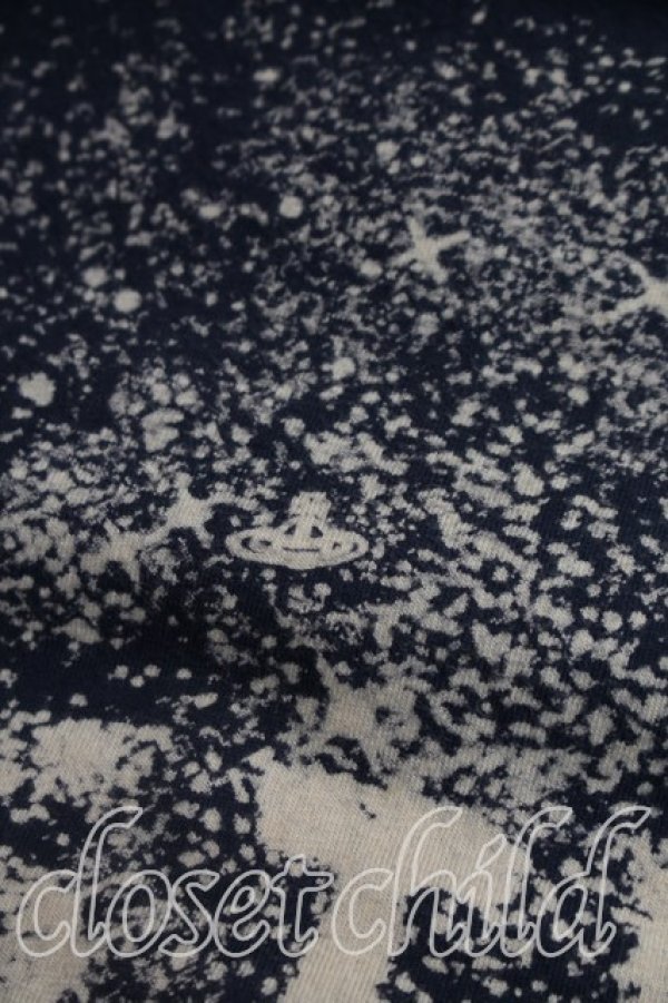 画像6: 【Vintage放出】ヴィヴィアンウエストウッド 中古 / ミルキーウェイTシャツ L 紺  H-26-07-25-024-ts-OD-ZH (6)