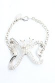 画像3: 【Vintage放出】ヴィヴィアンウエストウッド 中古 / バタフライブレスレット  シルバー  H-26-07-25-001-ac-OD-ZH (3)