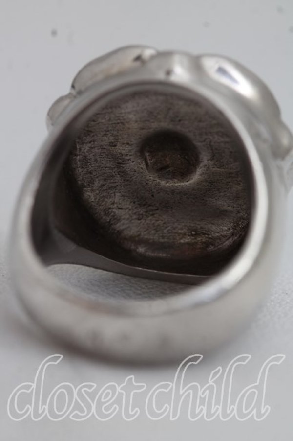 画像5: 【Vintage放出】ヴィヴィアンウエストウッド 中古 / チューダーローズリング M(14号相当） シルバー  H-26-07-25-005-rg-OD-ZH (5)