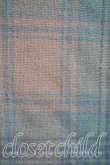 画像4: 【Vintageオークション】ヴィヴィアンウエストウッド 中古 / タータンチェックダブルブレストジャケット 36（メンズS相当） 青  H-26-07-25-011-jc-OD-ZH (4)