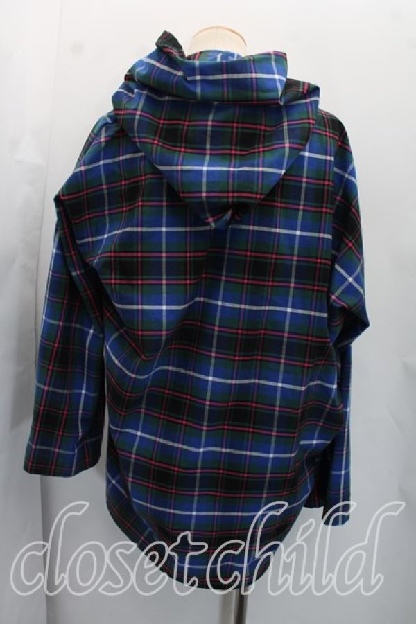 画像2: ヴィヴィアンウエストウッド MAN 中古 / DRAWSTRING TOGAジャケット FREE 青  H-26-07-26-001-jc-OD-ZH (2)