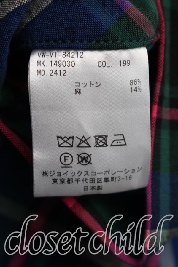 画像4: ヴィヴィアンウエストウッド MAN 中古 / DRAWSTRING TOGAジャケット FREE 青  H-26-07-26-001-jc-OD-ZH (4)