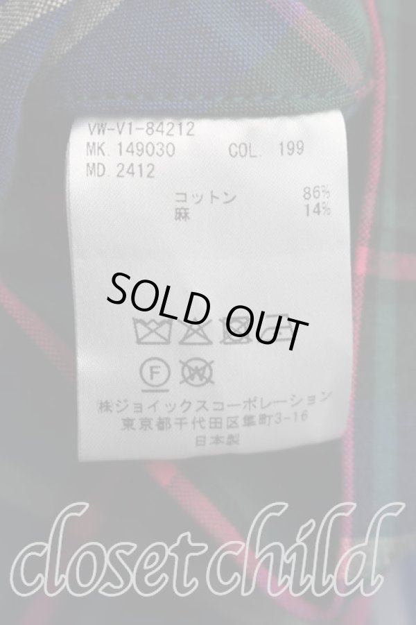 画像4: ヴィヴィアンウエストウッド MAN 中古 / DRAWSTRING TOGAジャケット FREE 青  H-26-07-26-001-jc-OD-ZH (4)