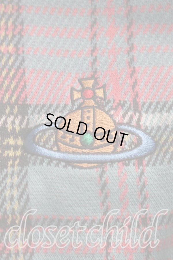 画像5: ヴィヴィアンウエストウッド MAN 中古 / STRIPPED STEFANO ポロ S 青  H-26-07-26-012-to-OD-ZH (5)