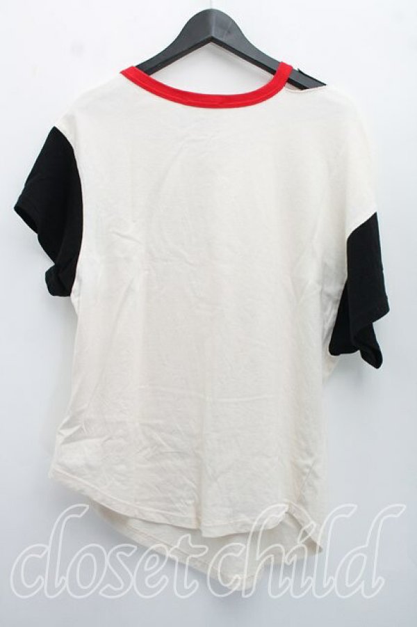 画像2: ヴィヴィアンウエストウッド MAN 中古 / ギンガムパピーカットアウトTシャツ 44（メンズS相当） 生成  H-26-07-26-013-to-OD-ZH (2)