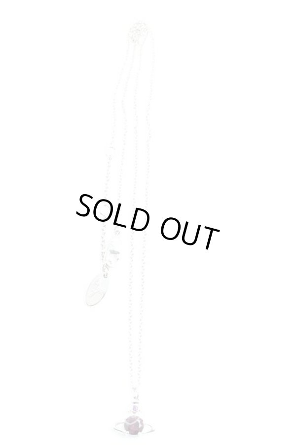 画像3: ヴィヴィアンウエストウッド 中古 / REINAネックレス  シルバー×紫  H-26-07-26-015-nl-OD-ZH (3)