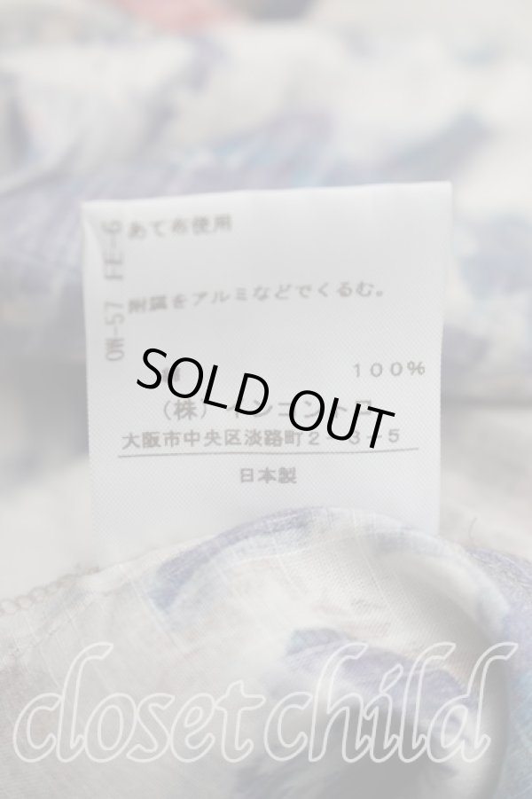 画像5: ヴィヴィアンウエストウッド 中古 / シャドーフラワーシャツワンピース 2（9号相当） マルチ  H-26-07-26-002-op-OD-ZH (5)