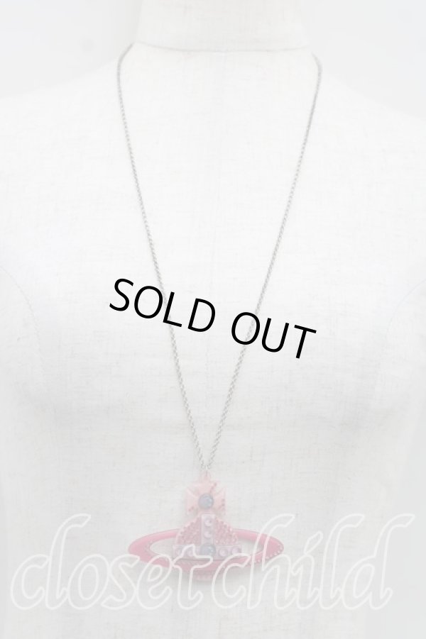 画像5: ヴィヴィアンウエストウッド 中古 / Perspex Bas Relief Pendant  ピンク  H-26-07-26-019-nl-OD-ZH (5)
