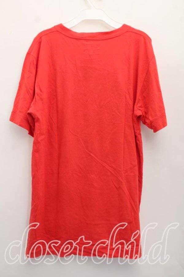 画像2: ANGLOMANIA 中古 / カットラスオーブTシャツ 38（Mサイズ相当） 赤  H-26-08-02-018-to-OD-ZH (2)