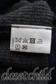 画像4: ヴィヴィアンウエストウッド 中古 / ボーダーニット 02（11号相当） 灰×紺  H-26-08-02-021-to-OD-ZH (4)