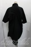 画像2: ヴィヴィアンウエストウッド 中古 / 単色オーブ刺繍シャツワンピース 2（9号相当） 黒  H-26-08-02-026-op-OD-ZH (2)