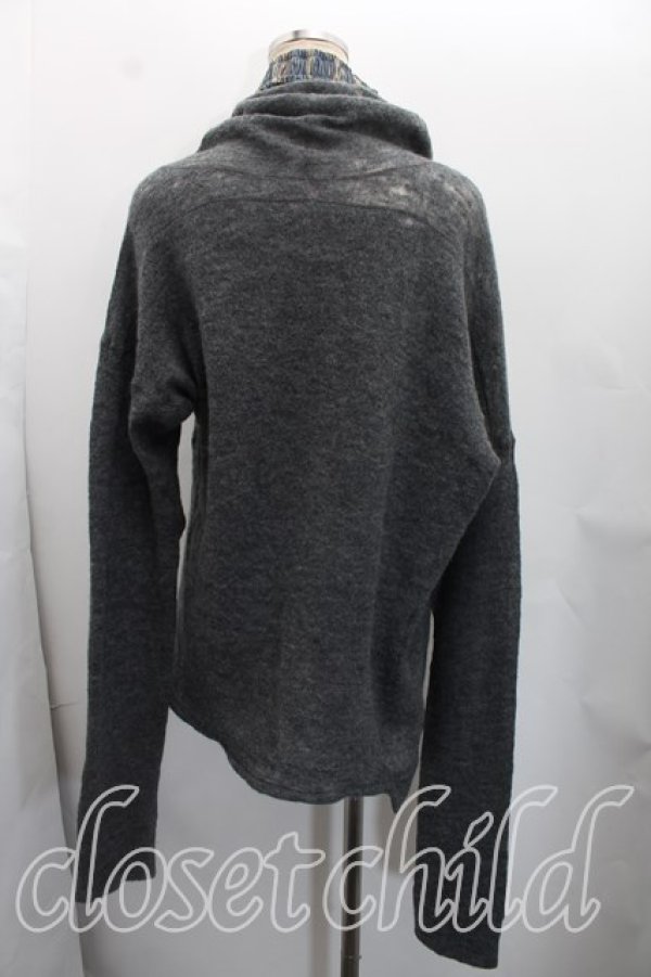 画像2: ヴィヴィアンウエストウッド 中古 / アナーキーpt変形ニット XL 灰  H-26-08-02-034-to-OD-ZH (2)