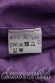 画像4: ヴィヴィアンウエストウッド 中古 / ビッグシースルーシャツ 02（9号相当） 紫  H-26-08-02-004-bl-OD-ZH (4)