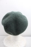 画像3: ヴィヴィアンウエストウッド 中古 / ハート刺繍ベレー帽  カーキ  H-26-08-02-040-ha-OD-ZH (3)